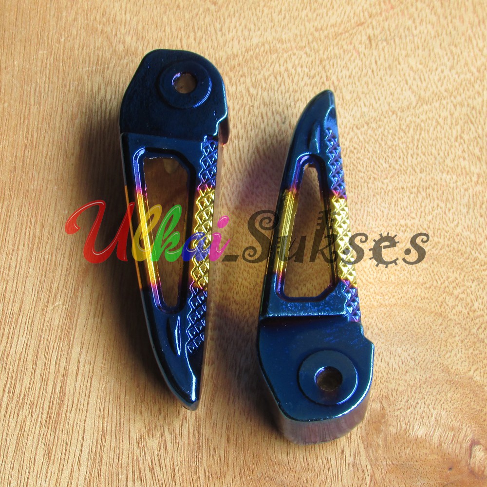 Footstep Belakang Motor l Step Pijakan Kaki Belakang Thailook Style Two Tone Asli Bakaran Panjang Universal Honda Murah