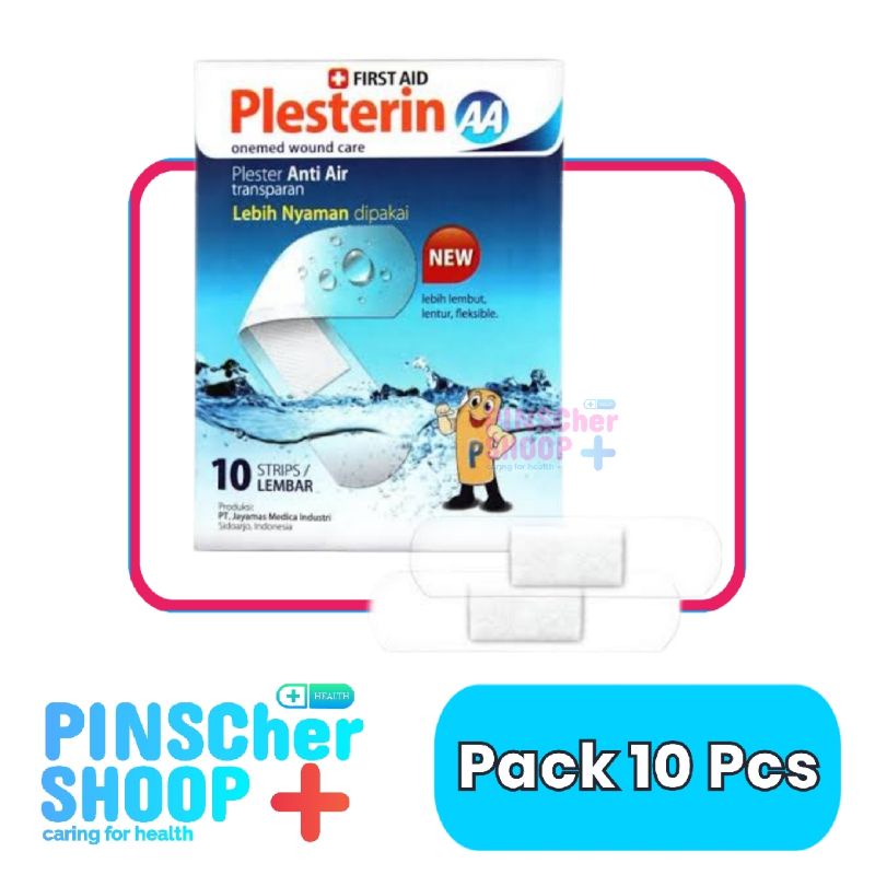 Plesterin AA OneMed Plester Luka Anti Air Amplop isi 10 Pcs