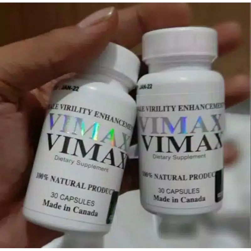 Vimax Asli Original Canada Obat Pembesar Penis Kelamin Vital Kuat Sex Pria Tahan Lama Permanen
