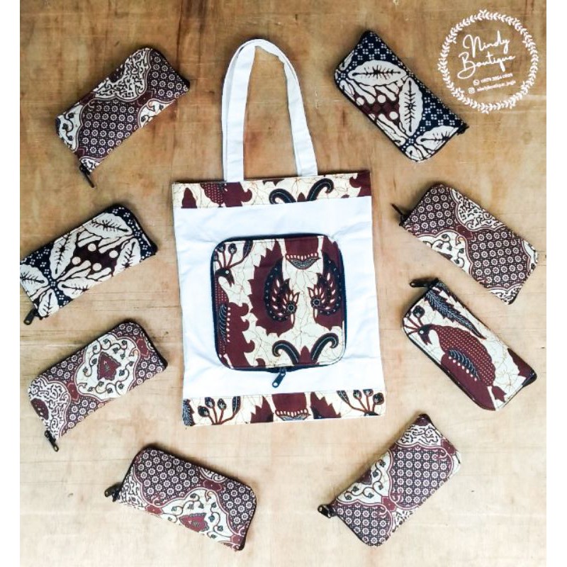 tas batik lipat
