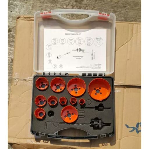 HOLE SAW METAL SET / MATA BOR GERGAJI BULAT LUBANG BESI PLAT