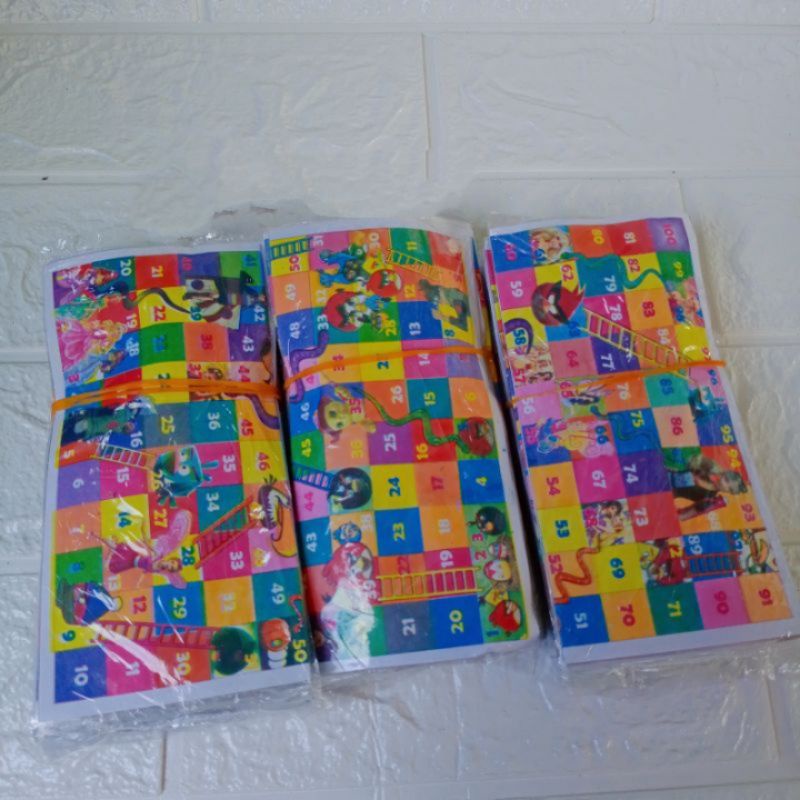 Mainan ular tangga mini murah - mainan jadul