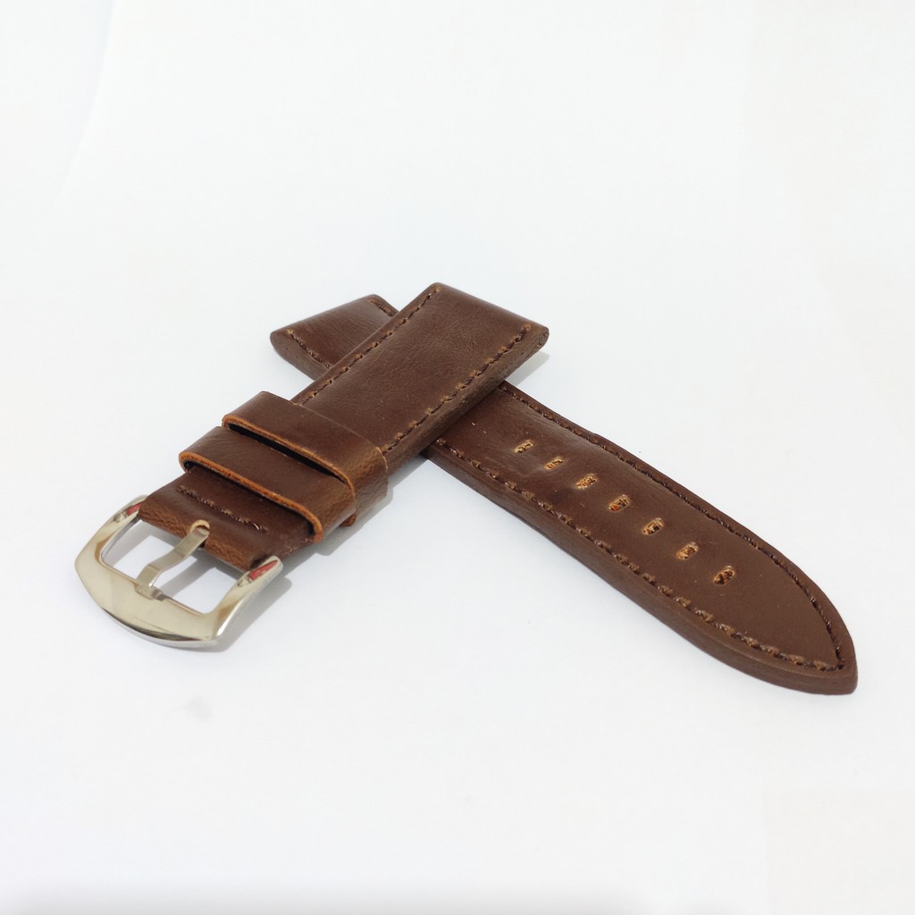 STRAP TALI JAM TANGAN DRAK BROWN COKLAT TUA MURAH