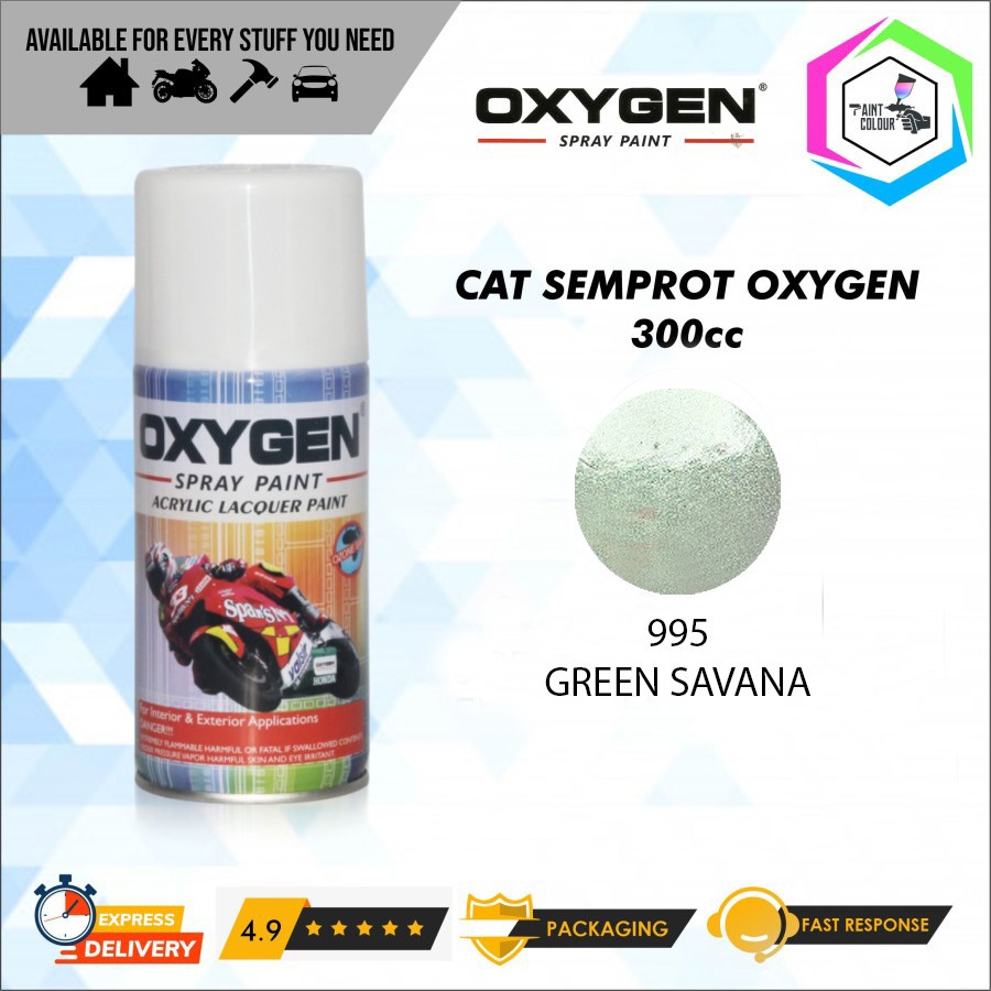 Cat Semprot / Pylox OXYGEN - 995 Green savana