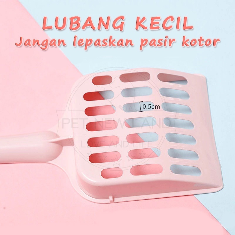 Sekop Pasir Kucing Sendok Sekop Kotoran Kucing Cat Litter Scoop Pasir Kucing