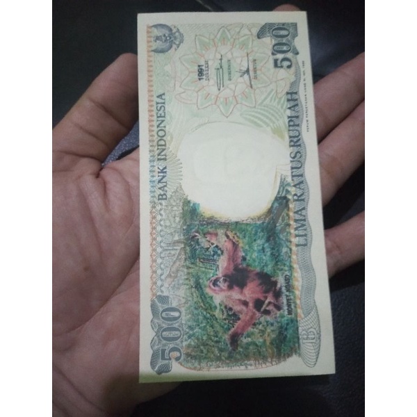 uang kuno 500 monyet gantung uka2