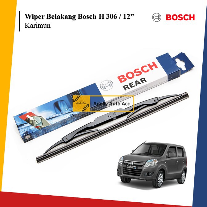 Rear Wiper / Wiper Belakang BOSCH H 306 - 12 Inci Mobil Suzuki Karimun