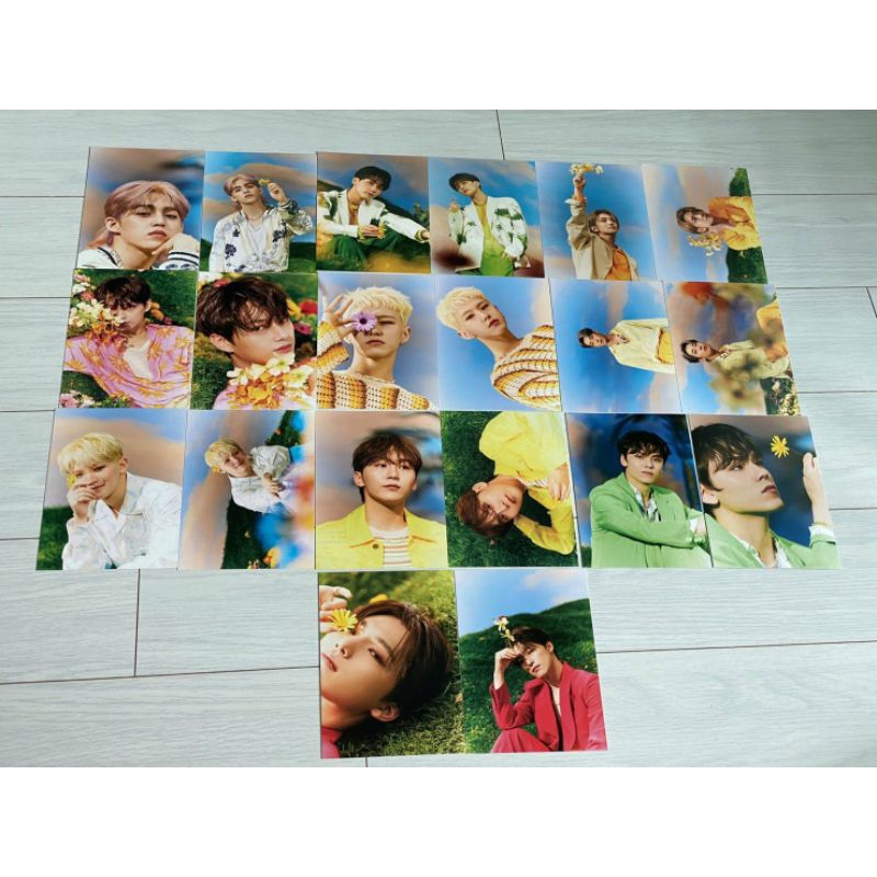 sharing kit sector 17 photocard dino hoshi joshua