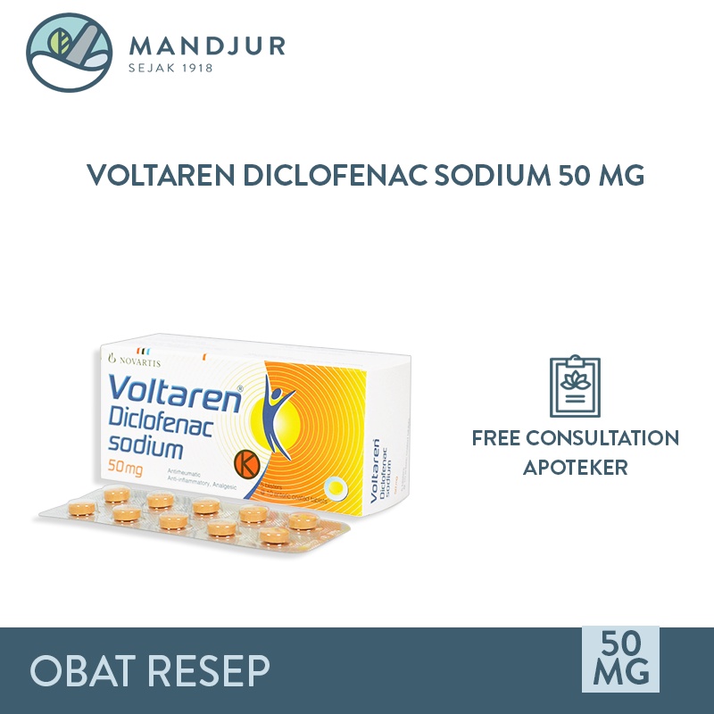 Jual Voltaren 50 Mg 10 Tablet | Shopee Indonesia