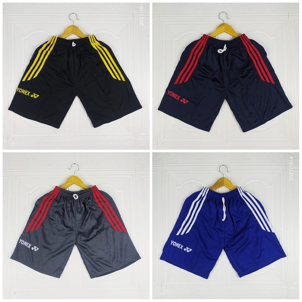 CELANA KOLOR OLAHRAGA YONEX VOLI BADMINTON BULUTANGKIS SPORT MURAH CELANA PENDEK