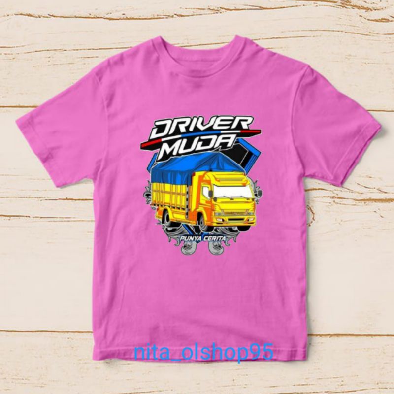 baju anak truk mobil oleng kaos anak terlaris