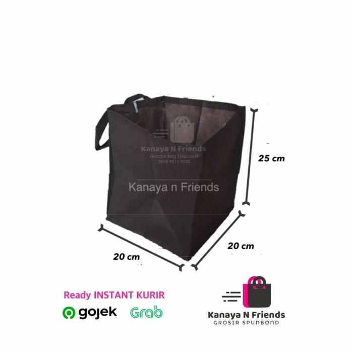 

✨ BISA COD ✨ Sablon Tas Besek/ Berkat 20x20 + Tas spunbond + Harga perlusin