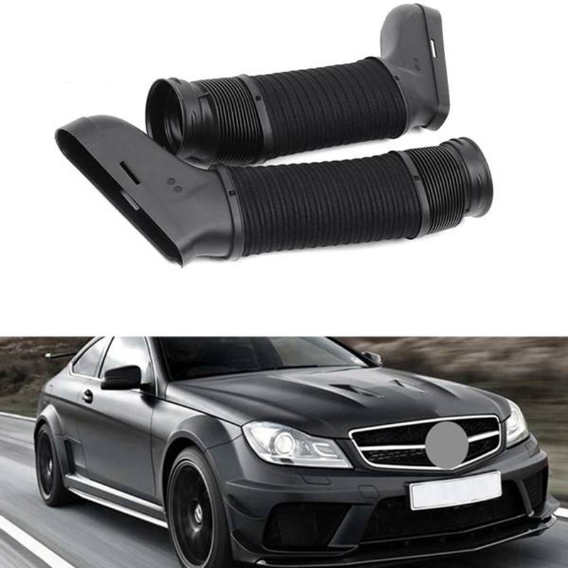 1 Pair Left &amp; Right Air Intake Pipe for Mercedes W168 W204 S204 W212 S212 A140 A190 A160 A210 C230 2720901382 2720901282