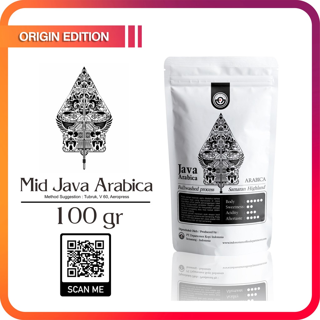 

KOPI MID JAVA ARABICA-100g