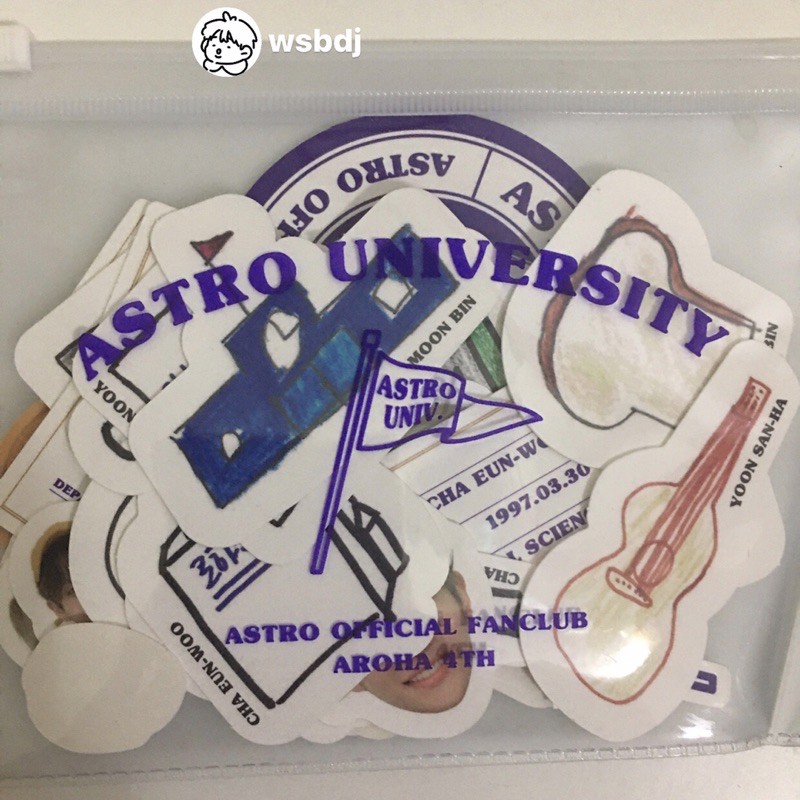 [CLEARANCE] ASTRO 4TH Gen fanclub sticker set