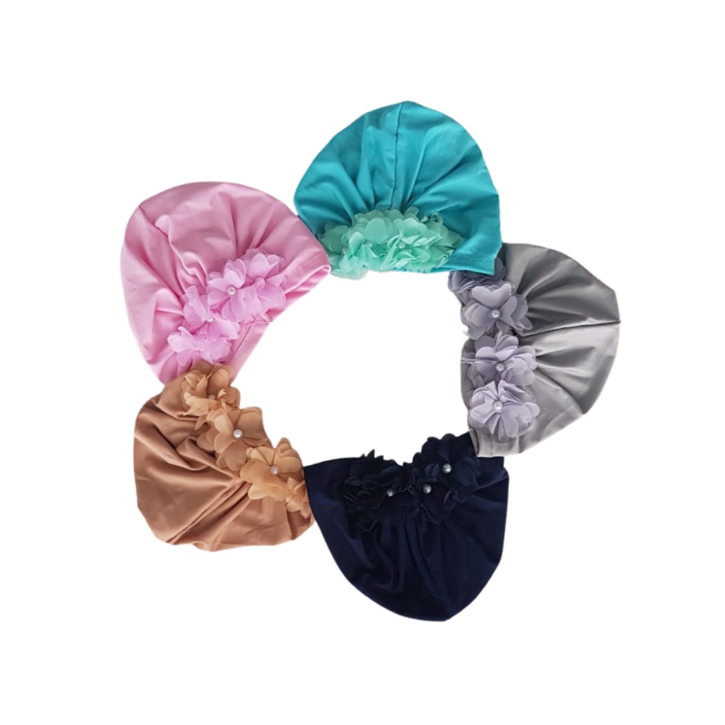 Turban Anak Bunga