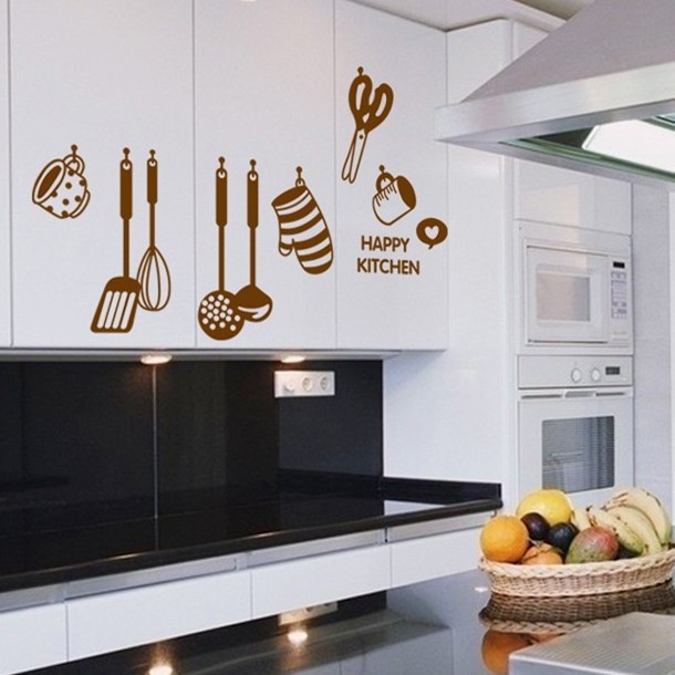 RELIZA WALLSTICKER KITCHEN DAPUR AY6017 STIKER DINDING / WALL STICKER