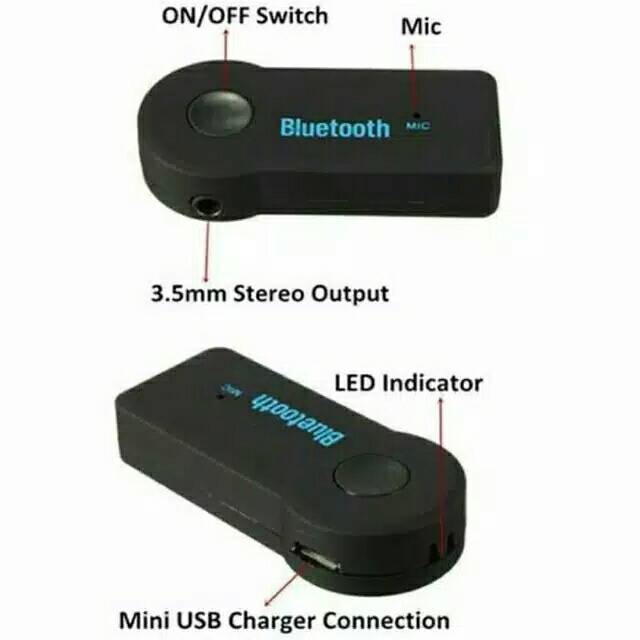 Bluetooth  Receiver Untuk Ampli dan Speaker Aktif - Dongle Music Receiver CK-05