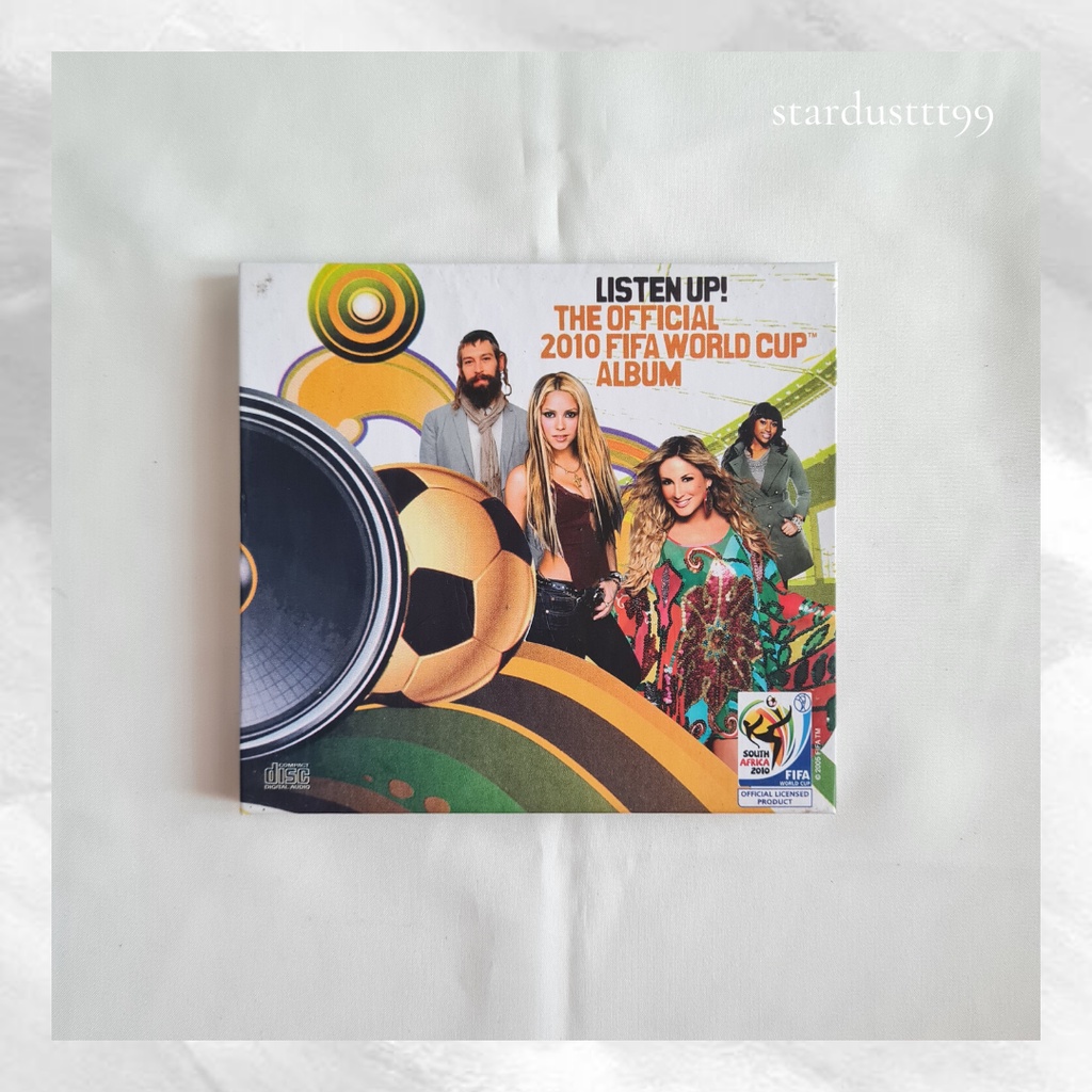 The Official 2010 Fifa World Cup Listen Up CD Album Musik Barat