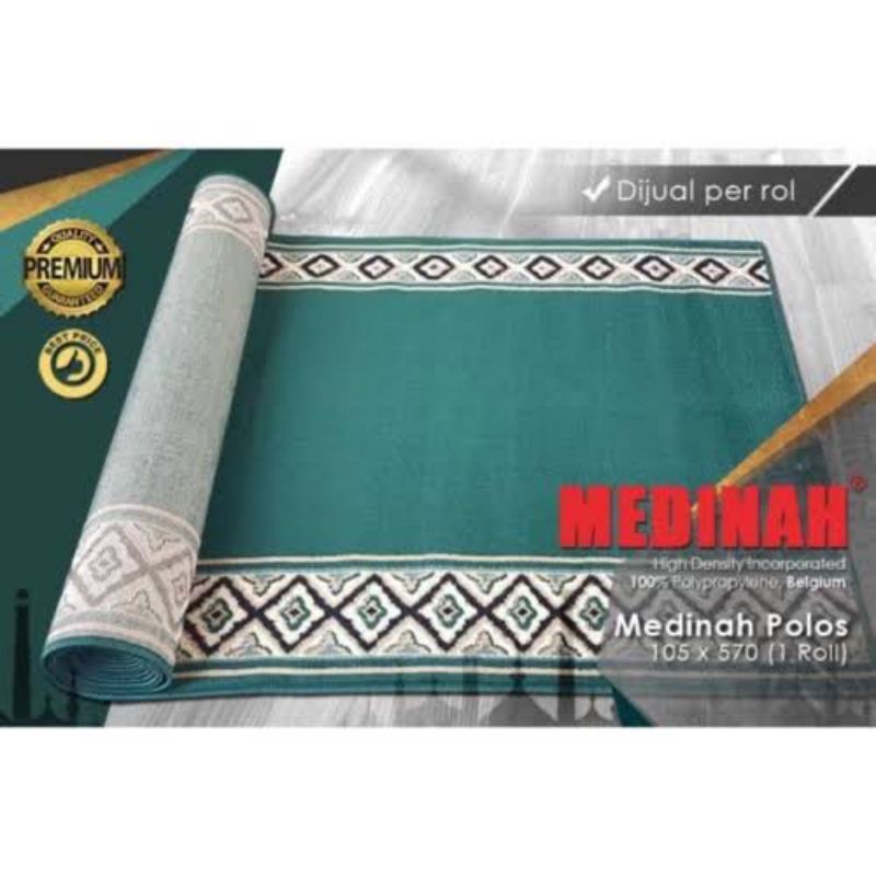 karpet sajadah masjid musholla madeena madena Madinah Madina madeenah madenah Safira sultana polos b