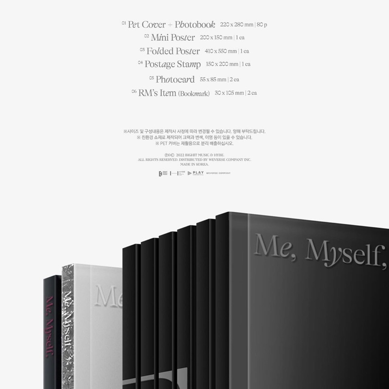 [ORDER] BTS Me, Myself, and Special 8 Photo-Folio Photobook RM