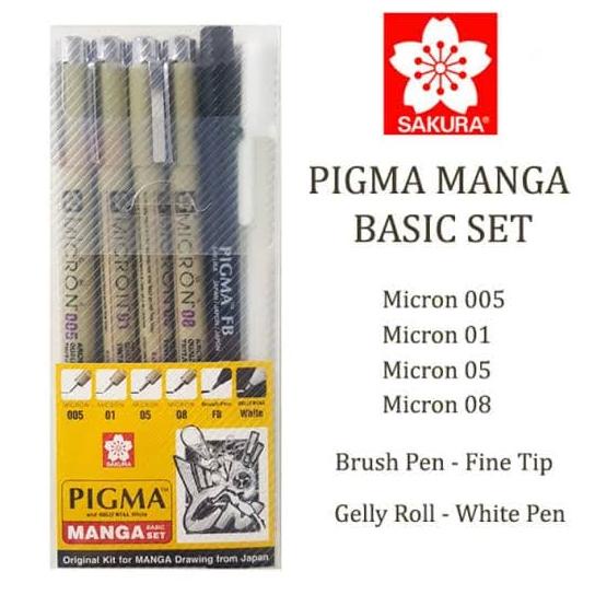 

Diskon pigma micron manga basic set Diskon