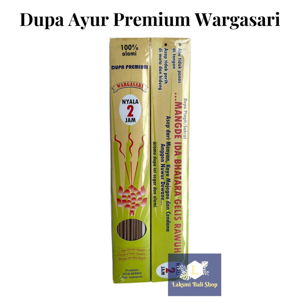 Dupa Ayur Herbal Premium Wargasari