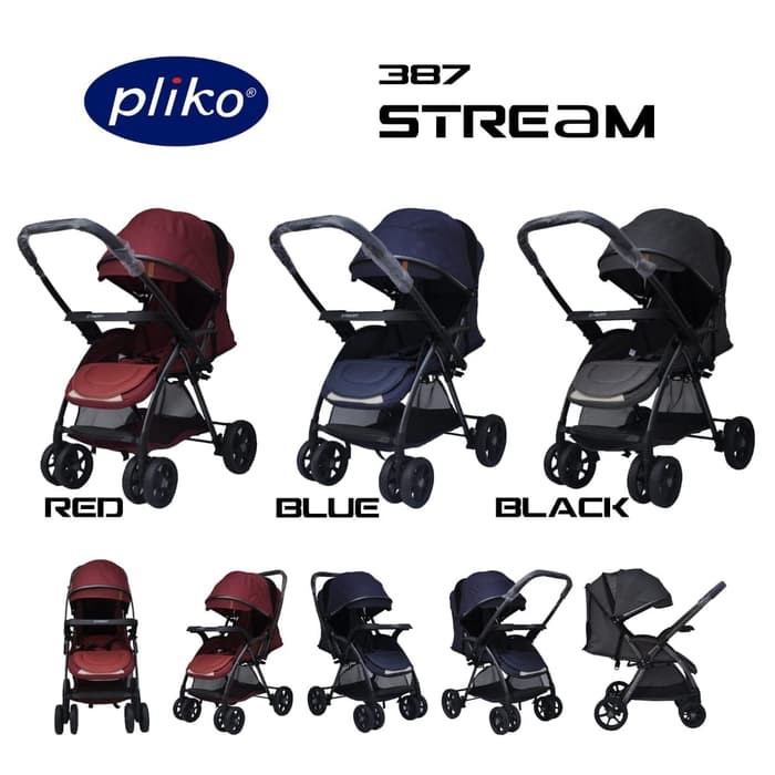 Stroller Pliko 387 Stream