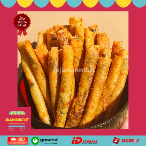 

Makanan jajanan cemilan sale pisang lumpia JAJANANNDUT snack goreng kering kiloan instant murah mercon gurih premium