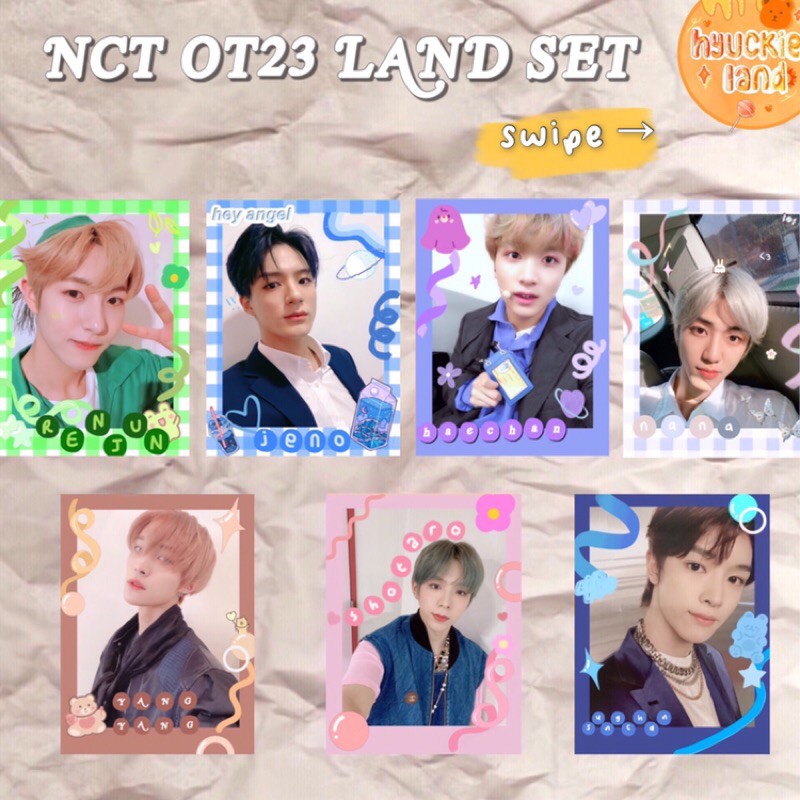 NCT OT23 LAND SET ( POLAROID DECO )