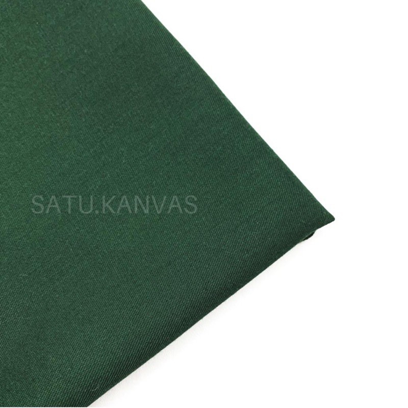 Kain TOYOBO murah royal mix ( 20 warna )-Hijau botol