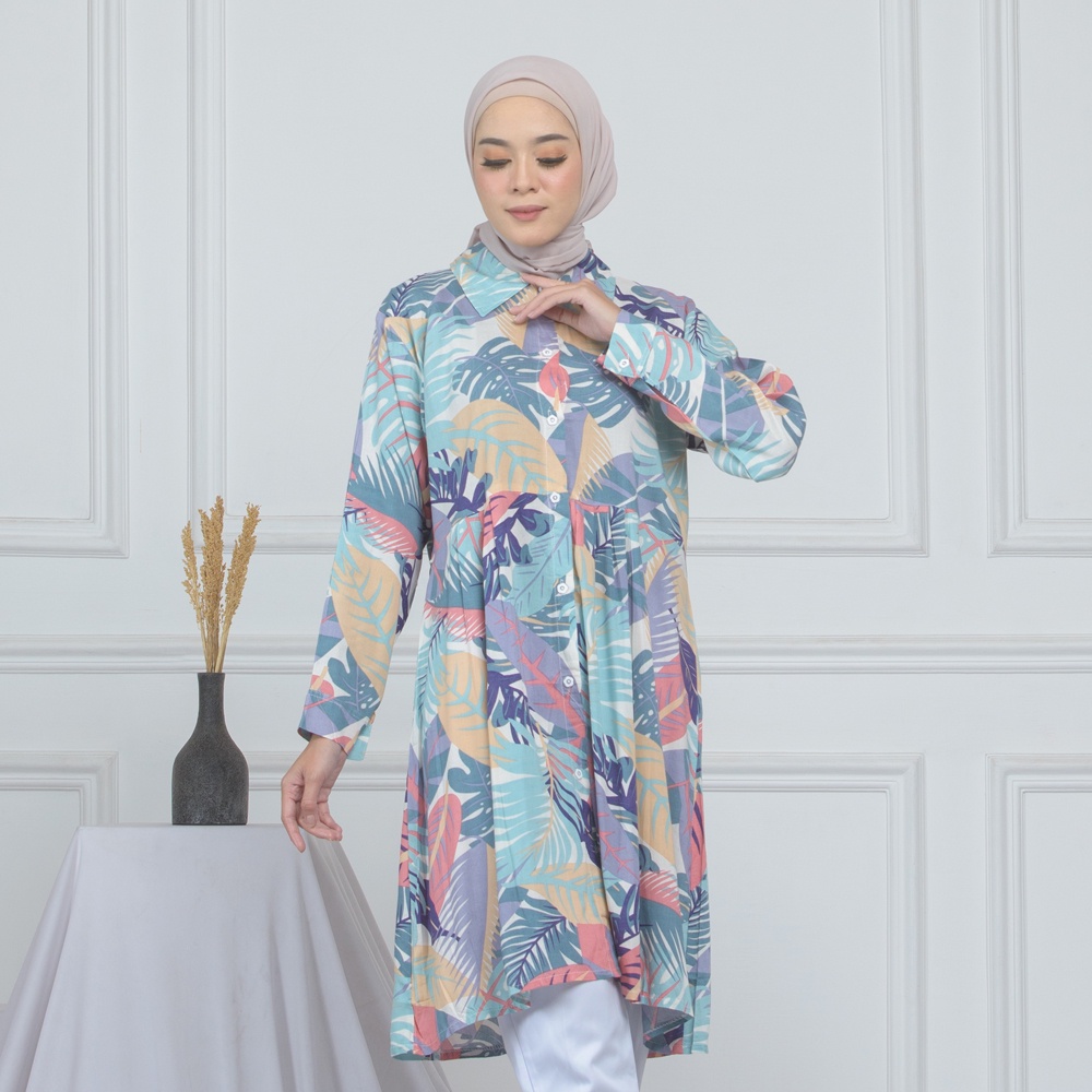 Tunik Wanita Atasan Murah Terbaru 2021 Kekinian | Atasan Tunik Pakaian Wanita Fashion Muslim