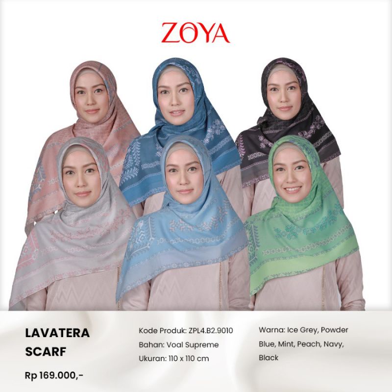 Zoya Scarf Lavatera | New Mei 2021
