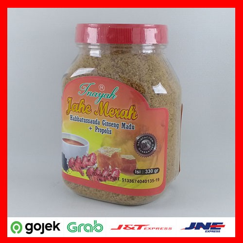 

Jahe merah habbatusauda propolis Inayah