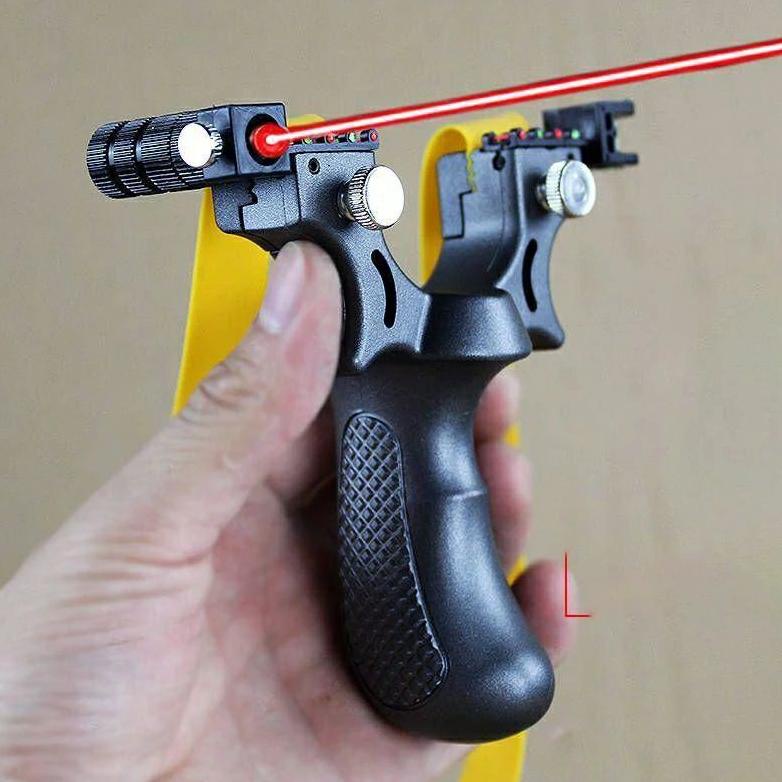 [XX0362V] mainan anak DIY ketapel ketepel berburu tactical laser slingshot rubberband ketapel taktis