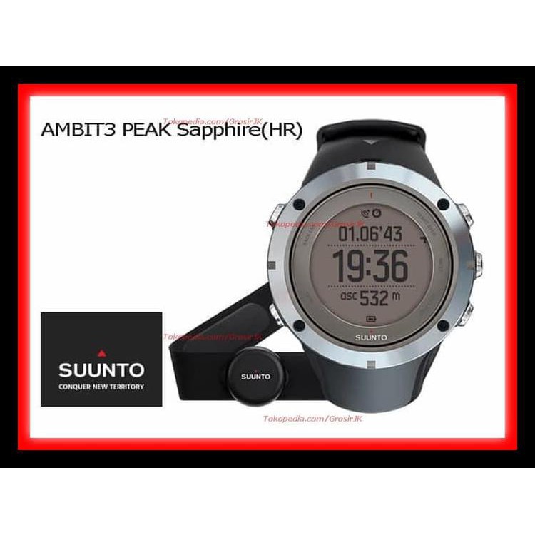 100% TERMURAH JAM TANGAN SUUNTO AMBIT 3 PRIA | JAM SUNTO AMBIT3 COWOK ORIGINAL 100% TERMURAH