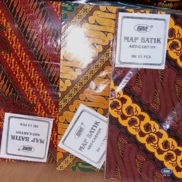 

NEW Map batik karton GM