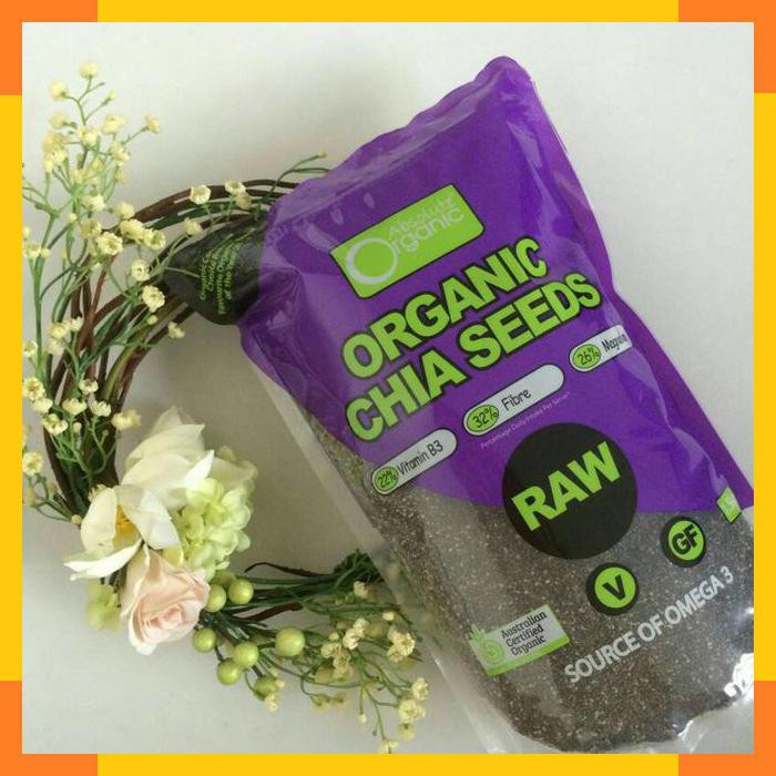 

Absolute Organic Chia Seeds Chiaseeds Australia Import 120g Share