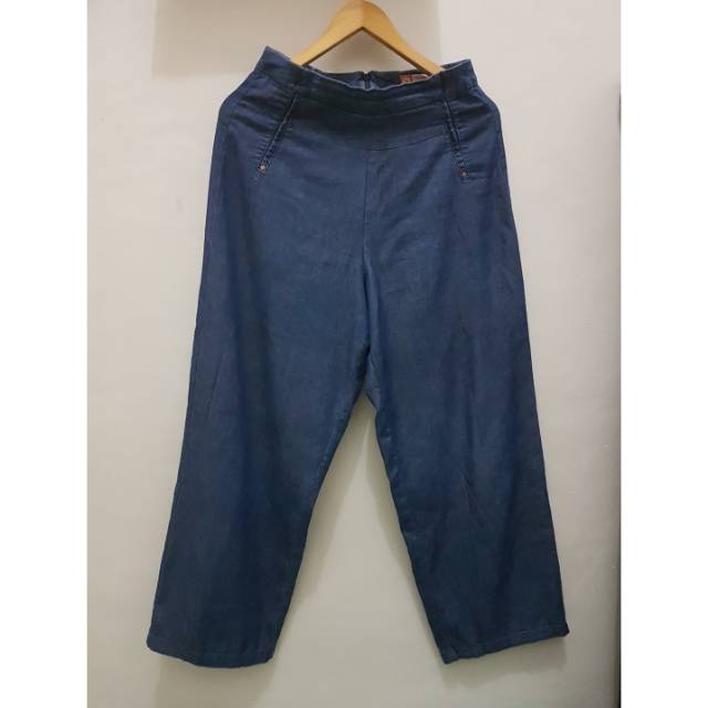  Kulot  jeans Triset  Shopee Indonesia