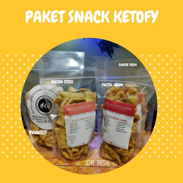 

Paket Snack keto debm