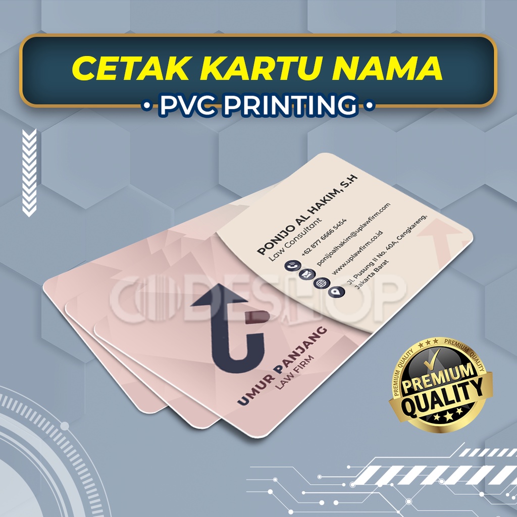 

Cetak Sample Kartu Nama Plastik Custom 2 Sisi