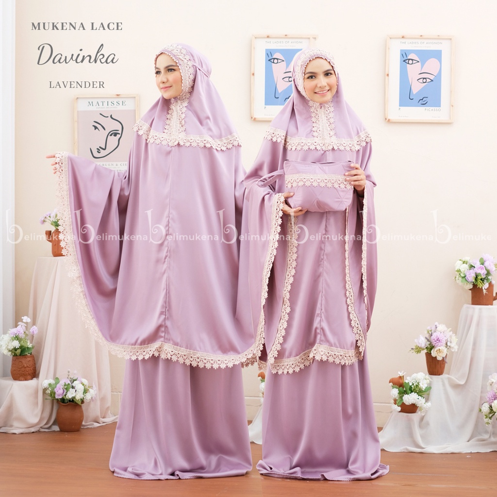 Mukena Dewasa Lace Davinka