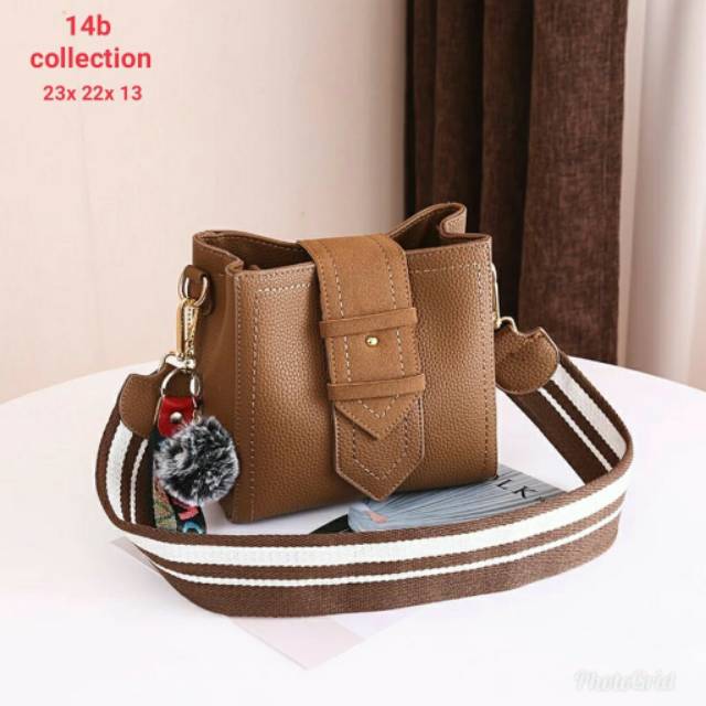 TAS SELEMPANG WANITA SOPHIE FAIRIESE T3036P3 ESMONIA LOPPER HARDWARE GOLD ORIGINAL SERI E1416 U2R2