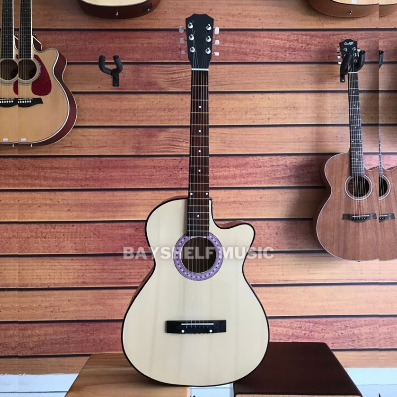 Gitar Akustik BS22 Senar String Murah High Quality Custom Untuk Pemula
