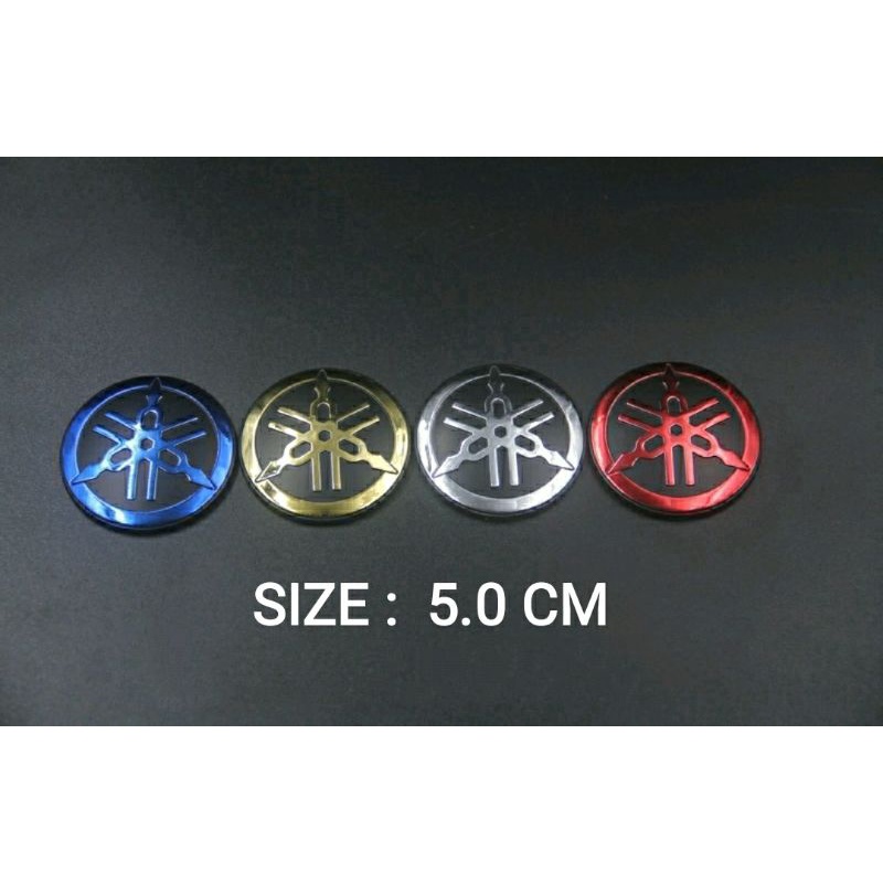 Sticker emblem timbul 3d YAMAHA  HONDA VARIO