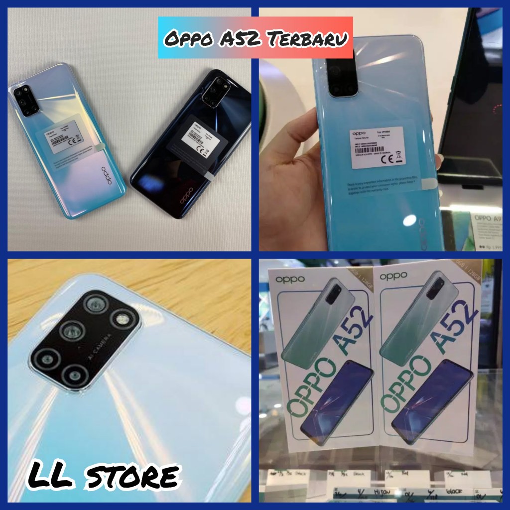 OPPO A52 TERBARU RAM 6/128 GARANSI RESMI 1 TAHUN | Shopee Indonesia