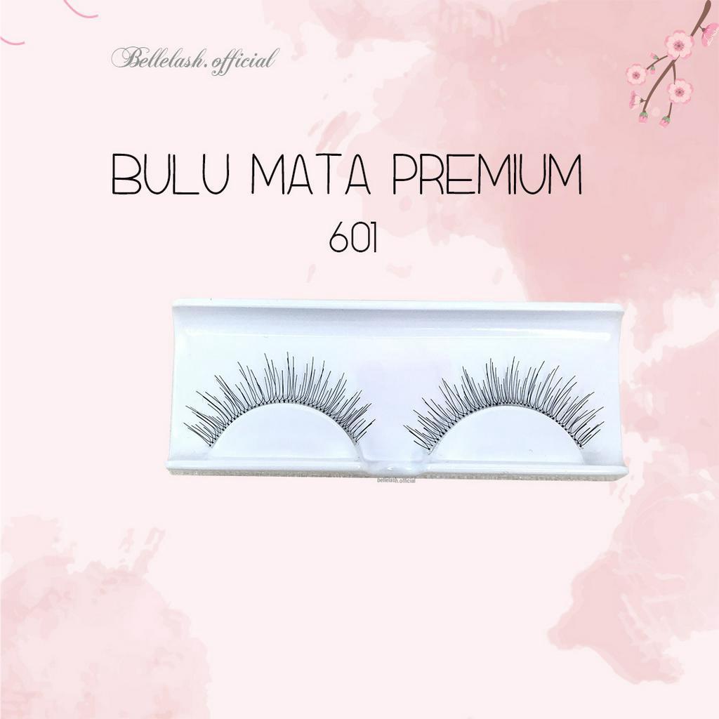 601 Bulu Mata Palsu Handmade Natural False Eyelash Eye Lashes Premium Series