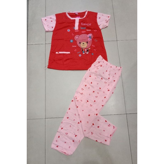 BAJU TIDUR ANAK TANGUNG CP / BAJU TIDUR CELANA PANJANG / BAJU TIDUR ANAK / BAJU TIDUR TANGGUNG MURAH