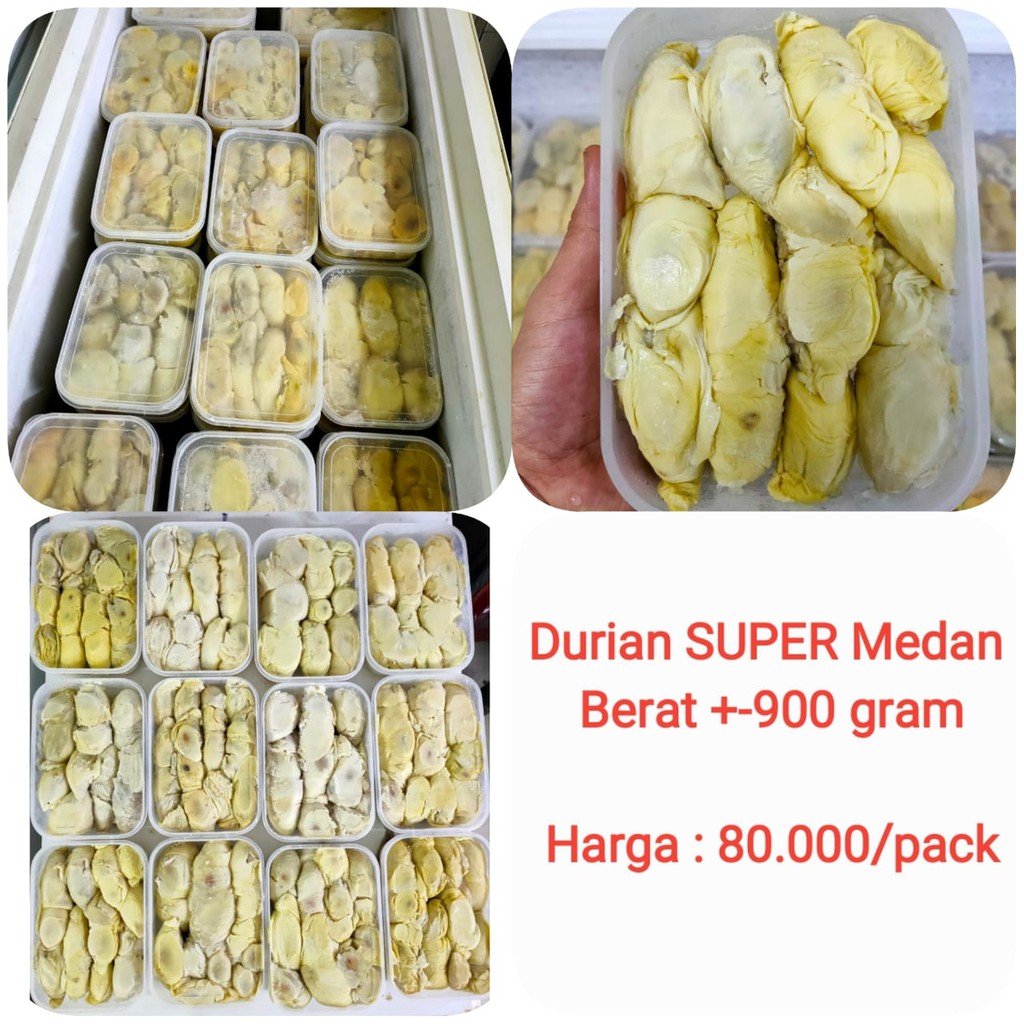 

Durian Kupas MEDAN SUPER legit setara Ucok. AGB (Aam Goreng Bonerate)