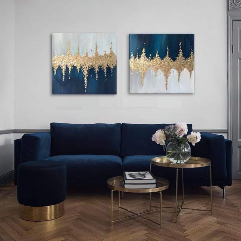 lukisan hiasan dinding ruang tamu